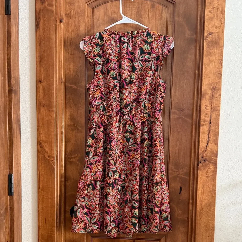 J. Crew Multicolor Floral Dress